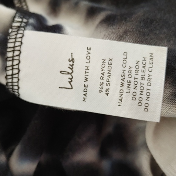 Lulu's Feeling Amazing Tie-Dye Sleeveless Shift Dres. size XL - Picture 7 of 8